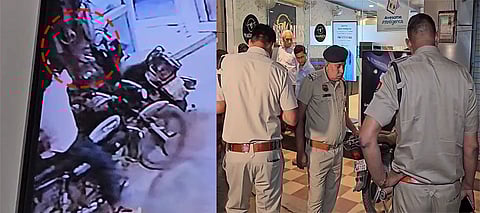 Panic grips Karnal mobile market after unidentified men open fire; incident captured on CCTV