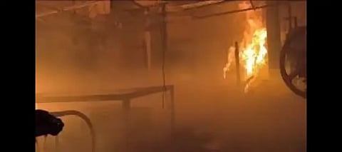 Massive fire breaks out in Amritsar paint factory; 2 feared dead, no other injuries reported 