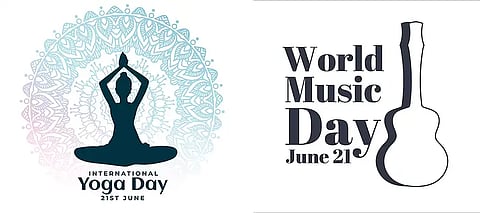 Breathe, stretch, and sing—June 21 blends yoga and music for a gobal day of joy