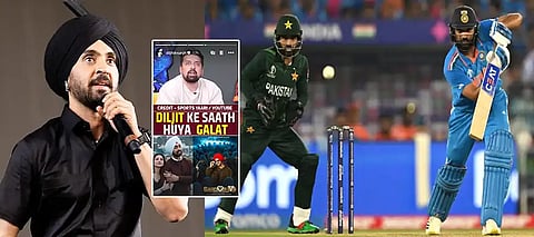 Amid Sardaar Ji 3 row, Diljit shares YouTuber's video asking, 'Will Ind vs Pak cricket matches stop now?'