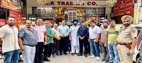 Nitin Kohli Phagwara Gate Protest