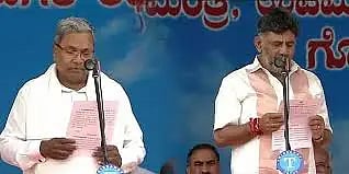 Siddaramaiah, Shivakumar take oath as new Karnataka CM, DyCM