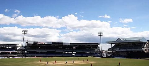 "We are, I believe, having an earthquake...." 20-sec Earthquake occurred during a match of ICC Under 19 World Cup