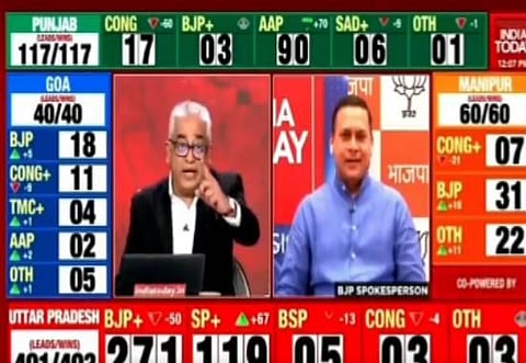 'I don't fall into your Godi Media': Rajdeep Sardesai & BJP's Amit Malviya get involved in heated debate; Watch
