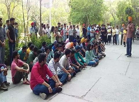Attack on 5 students in GNDU: Came to stop the man molesting a girl going to the hostel; all are admitted to hospital for treatment