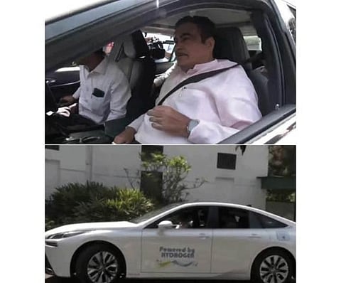 Know the features of the green hydrogen-powered Toyota Mirai car in which Nitin Gadkari reaches the parliament