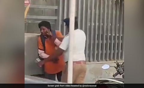 Viral video: Tamil Nadu traffic constable 'slaps' Swiggy delivery boy caught on camera, gets transferred