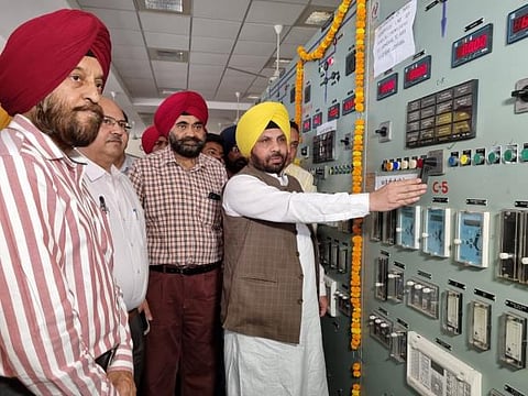 HARBHAJAN SINGH ETO DEDICATES PUNJAB'S FIRST 66 KV MONOPOLE LINE IN LUDHIANA AT AN OUTLAY OF RS. 16.25 CRORE