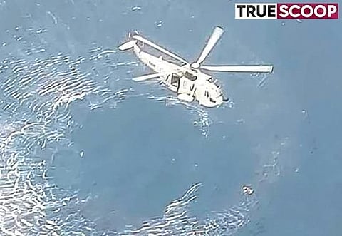 ONGC helicopter makes an emergency landing in the Arabian Sea; 4 people die in the incident: Here is what happened