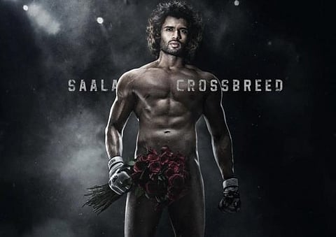 Vijay Deverakonda's nude look trends with #SexistPosterEver in 'Liger' teaser, Ananya Panday & others react