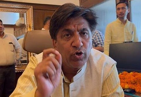 Punjab Cabinet Minister Jimpa's straight warning to the officer, says, "stop the promotion for 20 years"; Watch the video