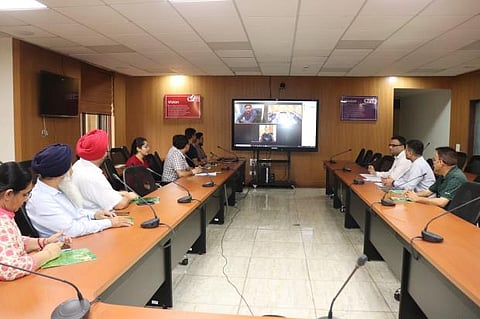 Principal Secretary Rahul Bhandari launched IKGPTU's students friendly admission portal, counseling schedule for admission to engineering & other colleges of Punjab will be announced soon