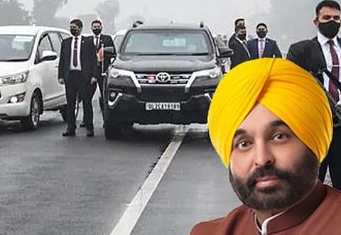 PM Modi Punjab Visit: CM Mann takes dig at Congress as he expresses grief over security lapse during Channi's rule