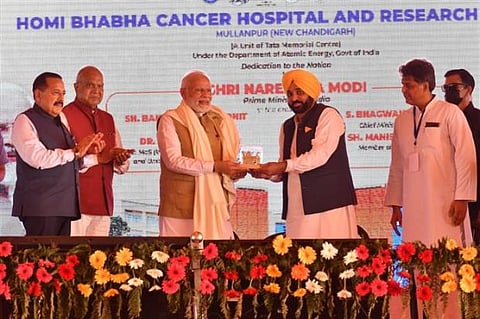 PM Modi inaugurates Cancer Hospital in Mohali; says- Himachal Pradesh will also get benefit along with Punjab and Haryana