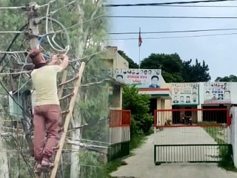 Jalandhar: Congress office electricity disconnected second time for allegedly stealing power from electric pole