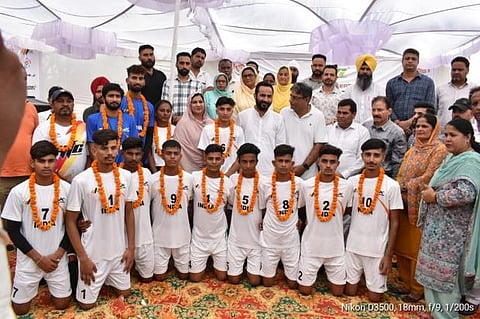 Sports Minister Gurmeet Singh Meet Hayer announces sports wing and multi-purpose sports hall at Rurka Kalan