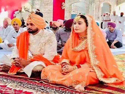 Punjab:  Youngest AAP MLA, Narinder Kaur Bharaj gets married to her school-time friend