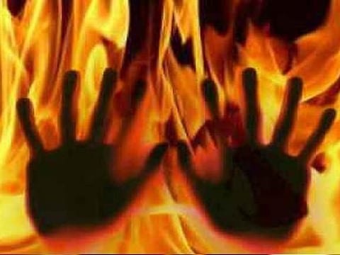 Jalandhar: Husband flees after setting his family on fire including wife & children over drug addiction; probe underway