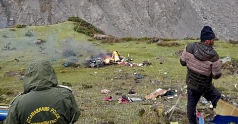 Uttarakhand Helicopter Crash: All 7 including pilot died after chopper carrying pilgrims crashed near Kedarnath; rescue underway