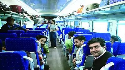 Vande Bharat Express leaves Chandigarh for Delhi with 75% occupancy, covers the 232 km stretch in a mere 2.50 hours