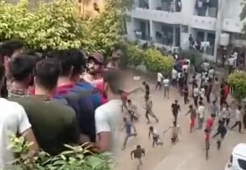 Bihar-J&K students group clash at Punjab's Lajpat Rai College after ENG vs Pak T20 WC final; Video Viral