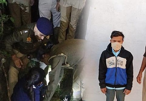 UP: Minor school girl hides in drainpipe for 9 hours after family finds out 'Elopement' plan; Watch Video