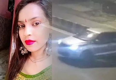 Scooty-ridden-girl dragged for 4 kilometers by a car in a barbaric video in Delhi, accused arrested; video viral