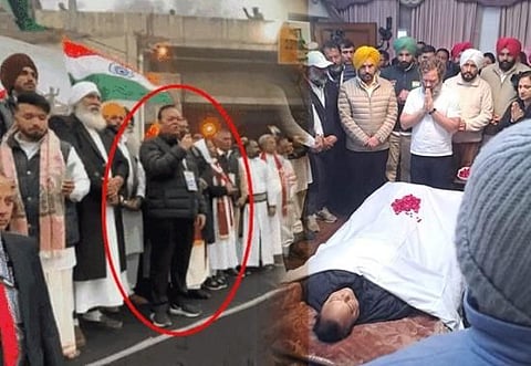 Chaudhary Santokh Singh death: Moments when Congress MP of Jalandhar collapsed in Bharat Jodo Yatra; Watch