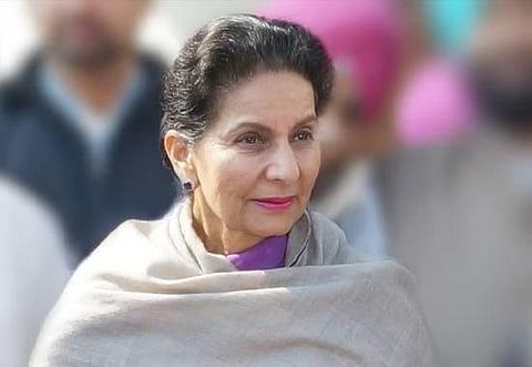 Captain Amarinder's wife & MP Preneet Kaur slams Congress after party issues show-cause notice against her
