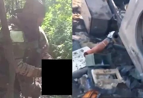 Amid leaked Ukraine war doc from Pentagon, video allege Russian soldiers chop off Ukrainian soldiers' head
