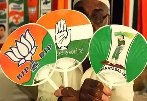 2023 Karnataka Election Results: Congress inches towards victory, crosses 110-seat mark as per EC trends