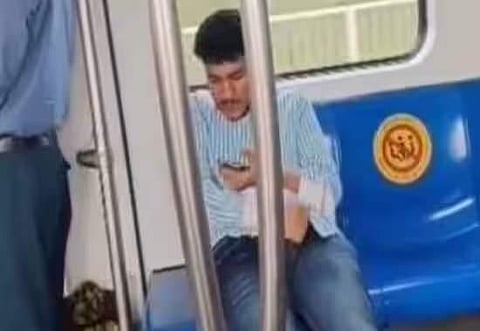 Man caught in obscene act in Delhi Metro viral video declared 'Wanted'; Police seek help in Identification