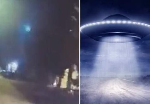 UFO Las Vegas video: '8-10 ft' Aliens allegedly land in family's backyard; Police launch probe in mysterious case