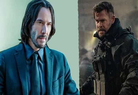 Extraction 2 & John Wick cross-over in the making? Sam Hargrave drops a major hint on Chris Hemsworth vs Keanu Reeves
