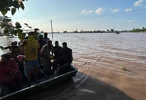 Minor drowned while taking selfie in Punjab's Patiala; Severe damage to Sangrur-Delhi National Highway-55