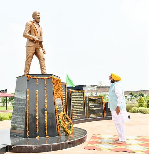 CM bats for Bharat Ratna award for Shaheed Udham Singh, Shaheed Bhagat Singh and Shaheed Kartar Singh Sarabha