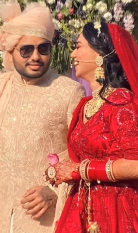 PhysicsWallah's Alakh Pandey's DREAMY wedding pics with Shivani Dubey