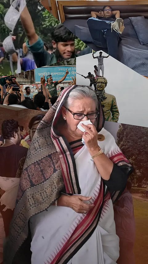 Items that were looted from Bangladesh PM's official residence Ganabhaban