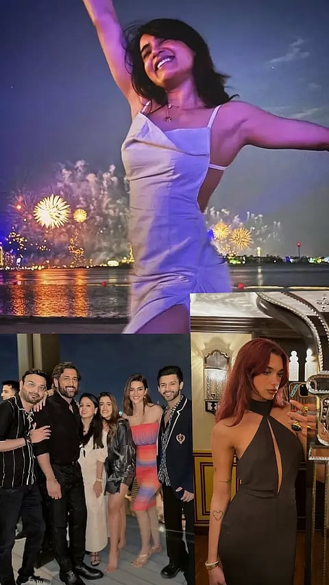 Bollywood actress and how they celebrated New Year's Eve