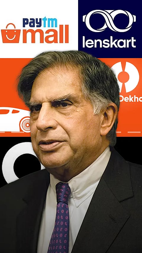 8 startups that became successful Businesses due to Ratan Tata