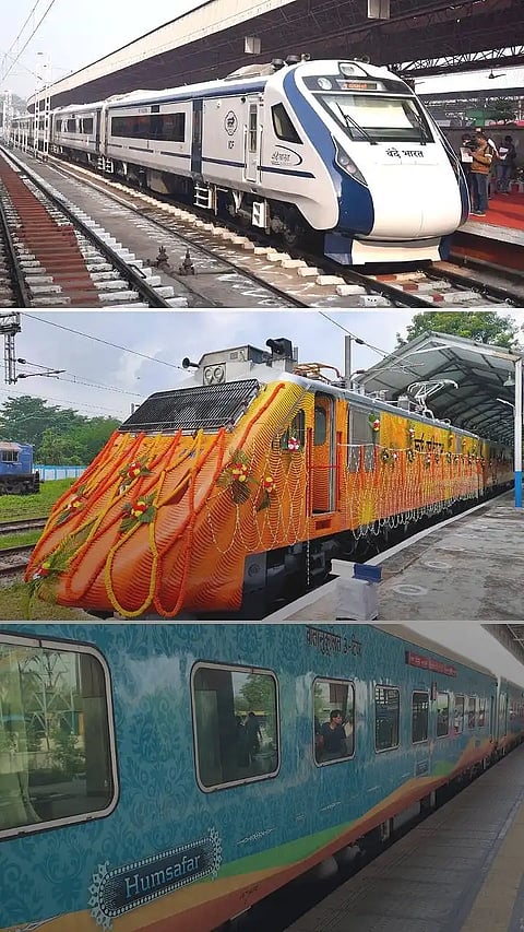 8 fastest high-speed trains of India with their maximum speed