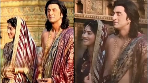 Ranbir Kapoor & Sai Pallavi's pics as Lord Ram & Sita leaked from