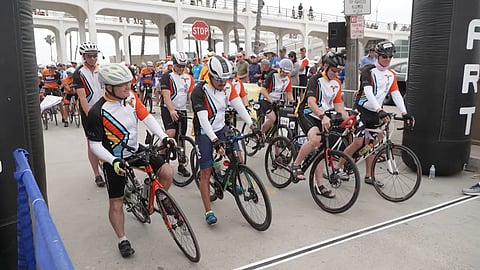 Local Residents took part in the Race Across America Supporting the Huntington’s Disease Society of America