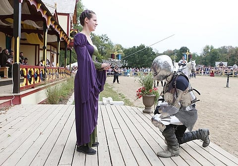 A Real Knight in Shining Armor