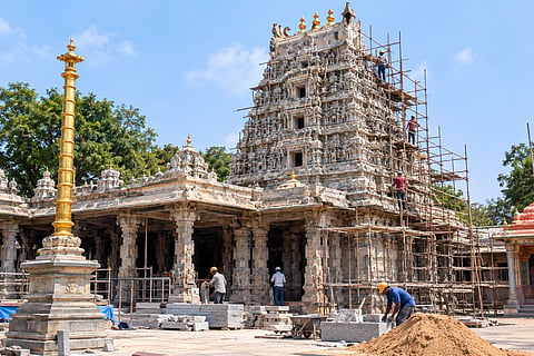 Curbs on private engineers regarding temple work estimates