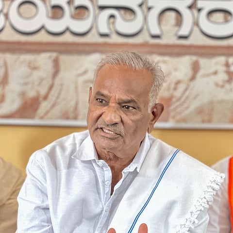 Former HUDA Chairman L. Siddhana Gowda