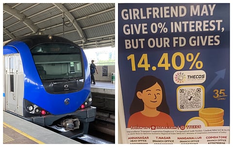  Chennai Metro advertisement controversy