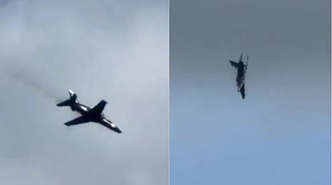  Plane crashes near houses