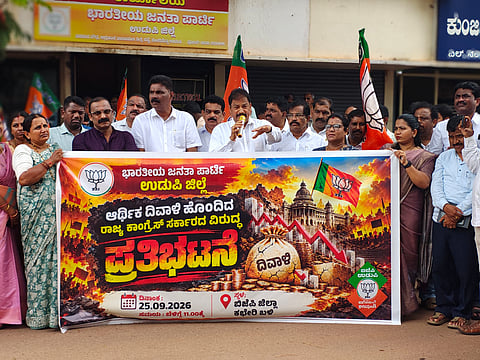 bjp protest