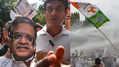 Congress protest